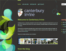 Tablet Screenshot of canterburyirvine.org